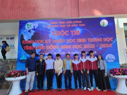 CUỘC THI KHOA HỌC KỸ THUẬT NĂM HỌC 2023 - 2024